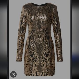 GUESS BY MARCIANO *NWT Isla Sequin Dress Sz: 10